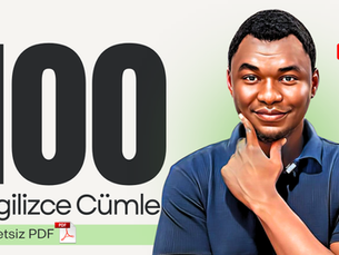 100 İngilizce Cümle – Ders 1 | Günlük Kullanım + Ücretsiz PDF (Açıklamada)