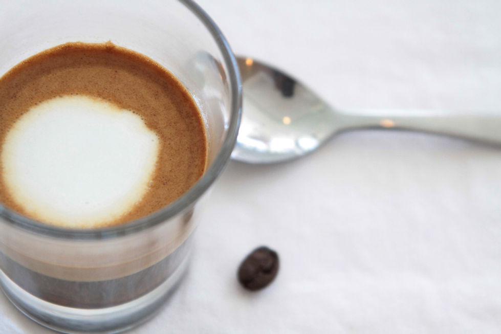 Coffee and cream