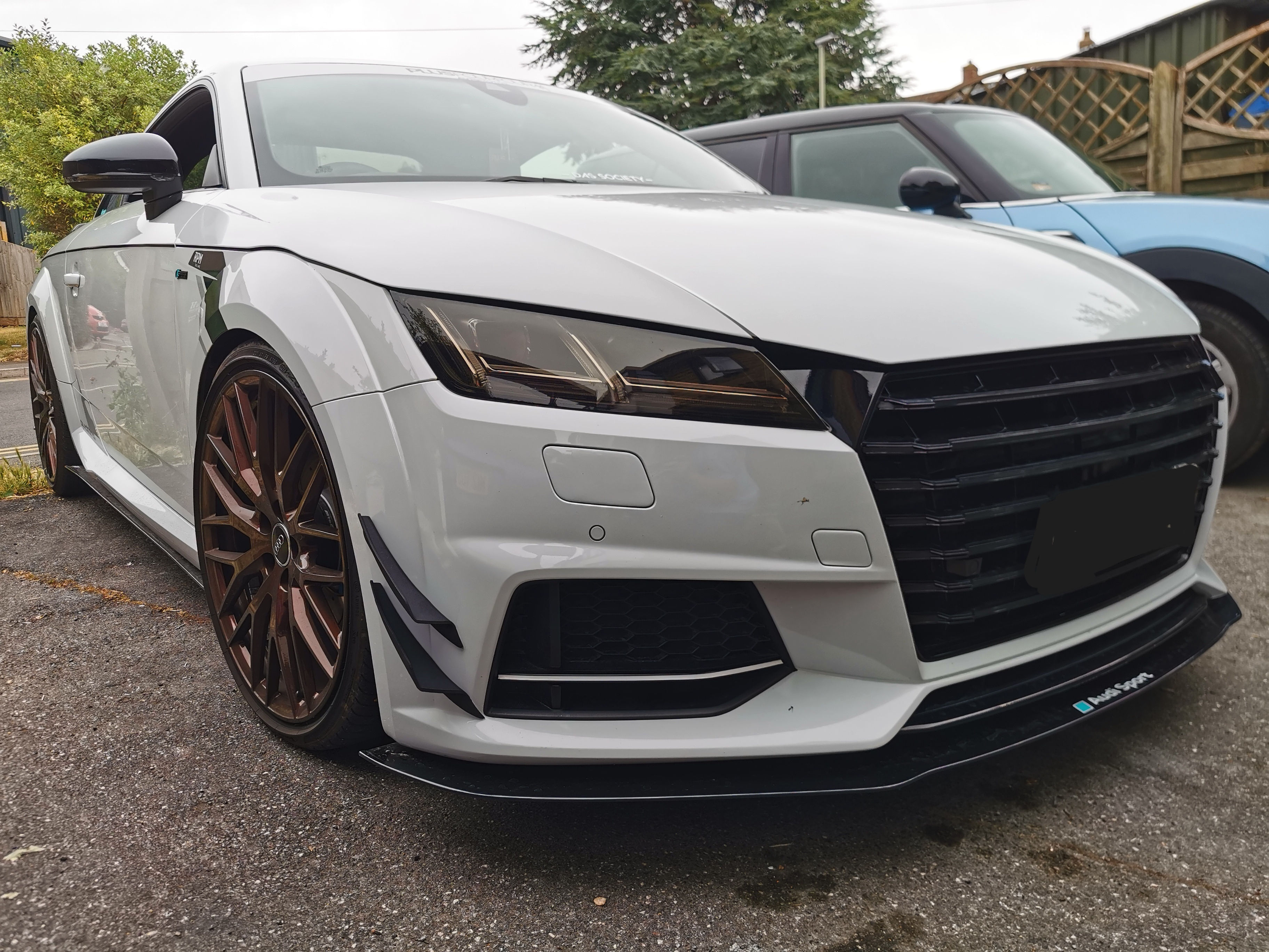 Audi TT S-Line (mk3) Front Bumper Canards