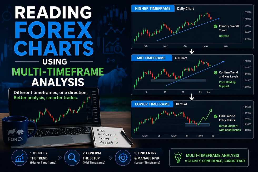 Reading Forex Charts Using Multi-Timeframe Analysis