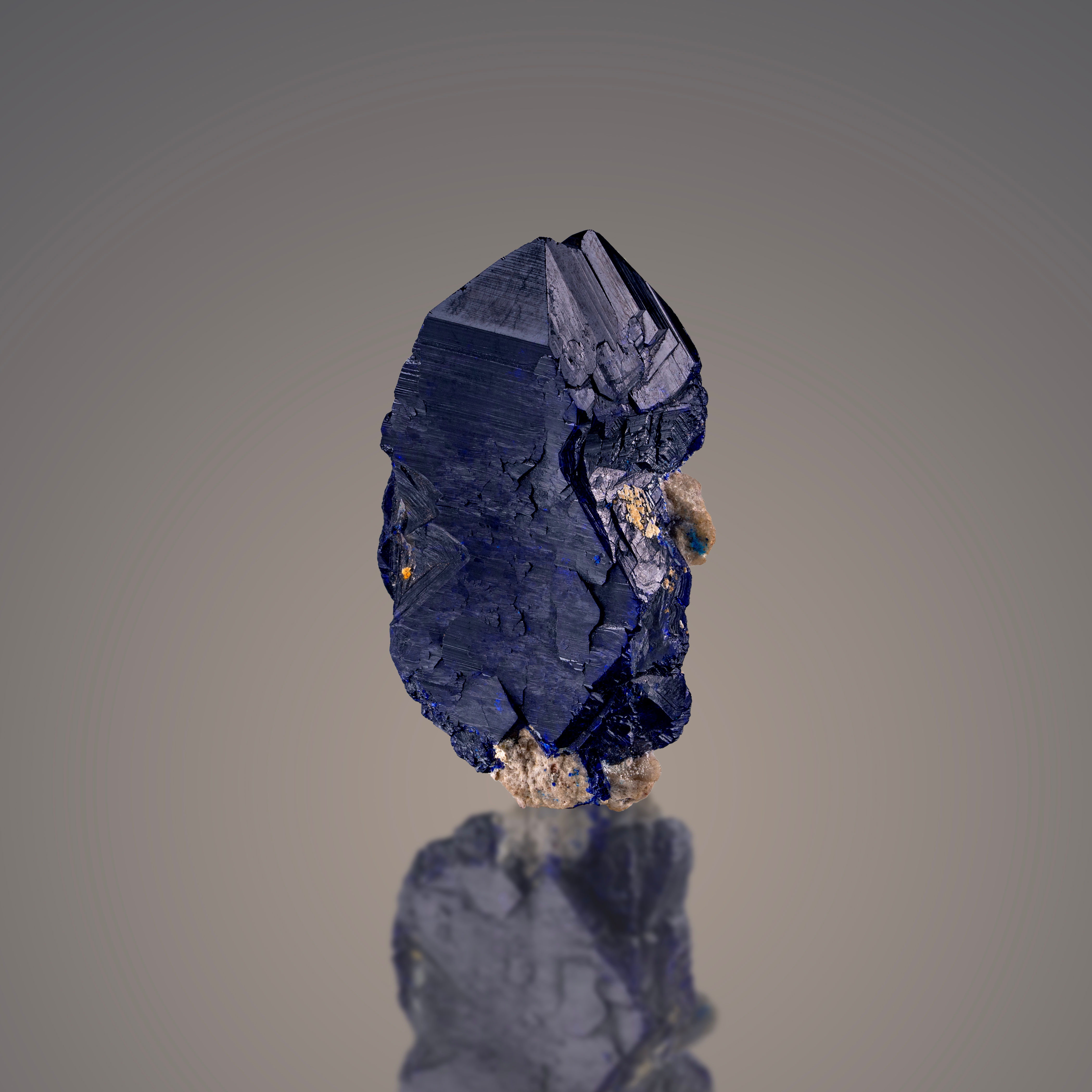 Twinned Termination Azurite Crystal (Mexico)