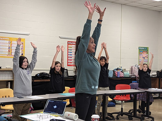 Teaching Artist leading class
