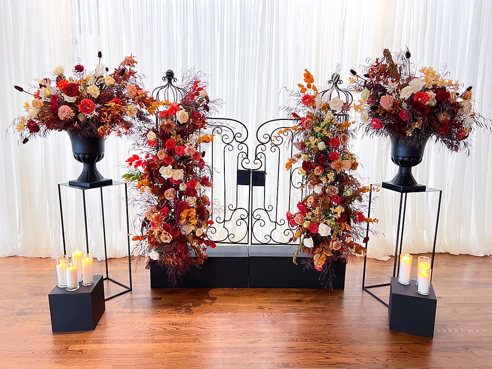 Fall Wedding