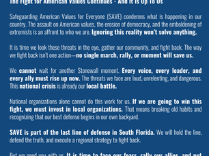 The Fight for American Values Starts Now