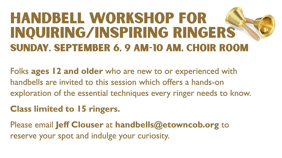 Handbell Workshop