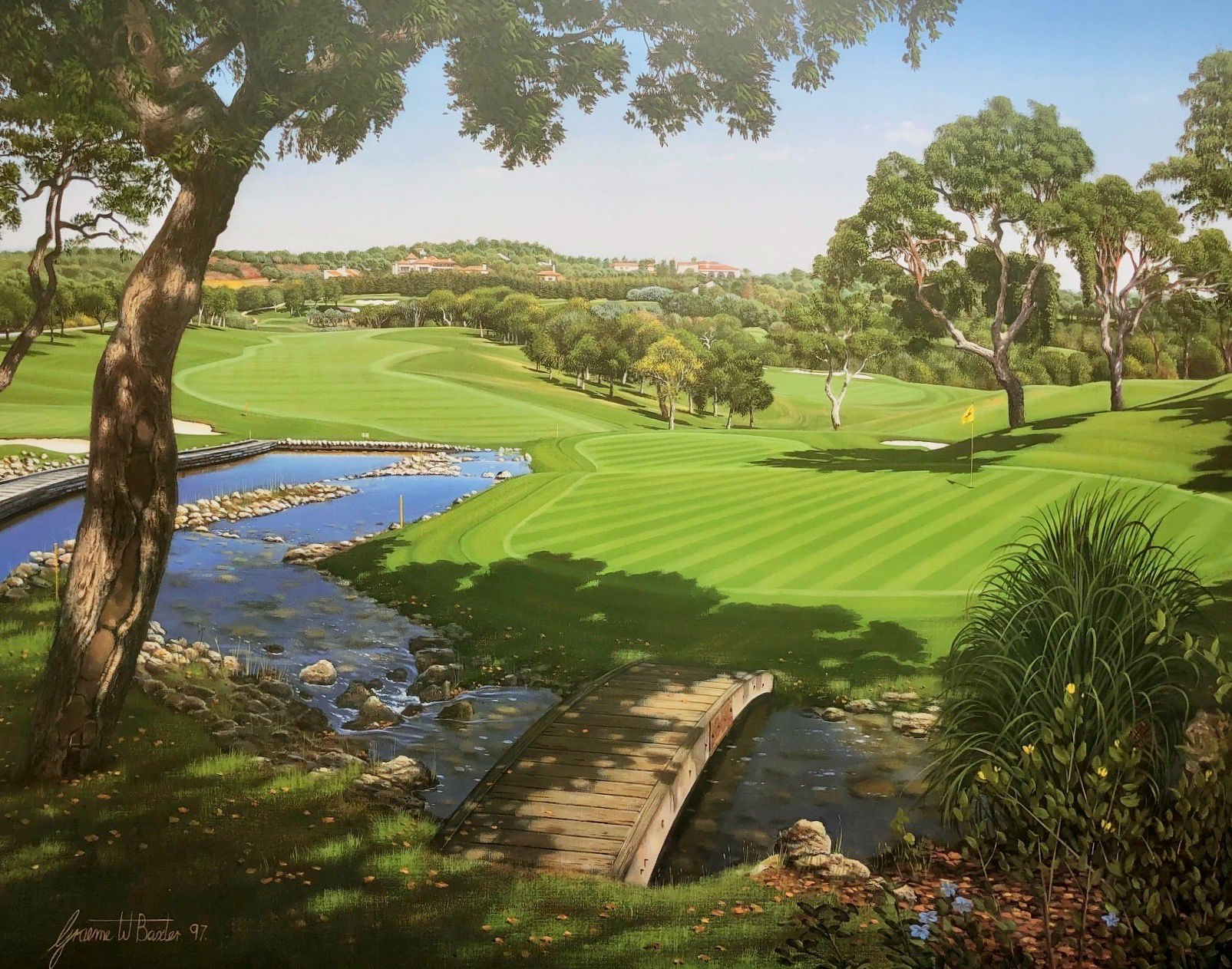 Valderrama, 4th Hole, Sotogrande, Spain.