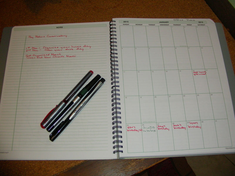 using a calendar