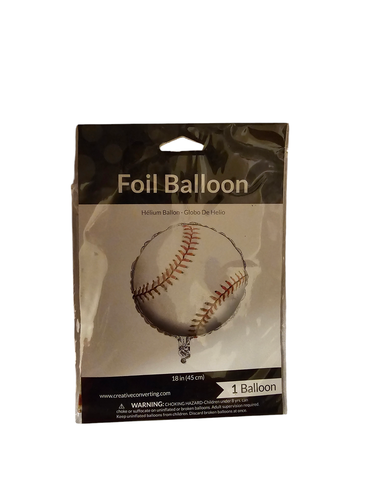 Baseball Foil Balloon