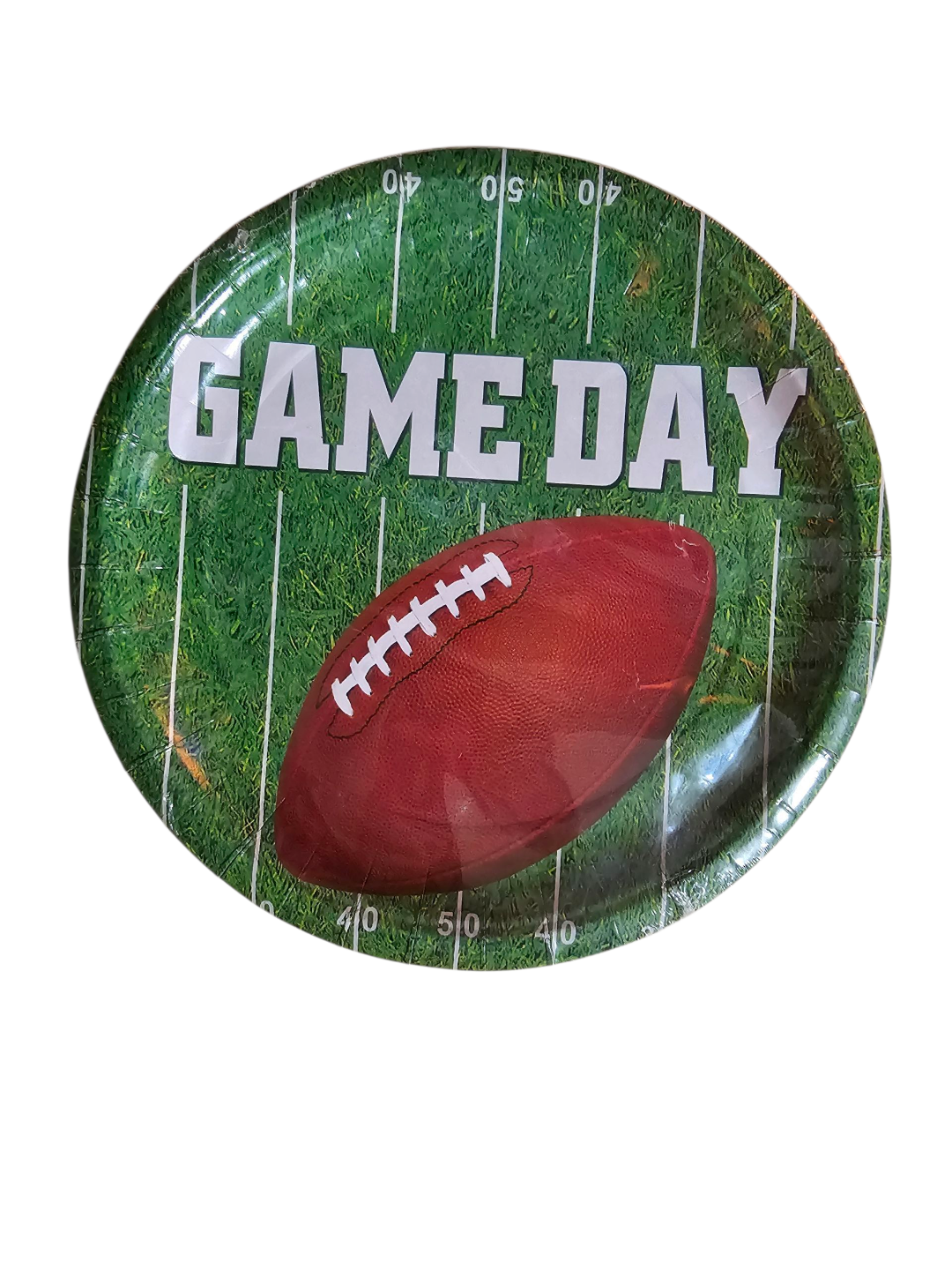 Game Day Dinner Plate