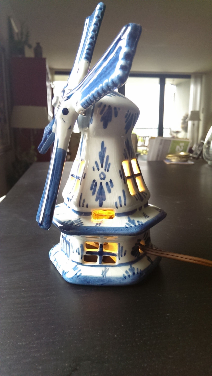 Delf Windmill Light / $50
