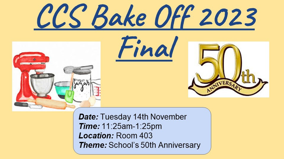 CCS BakeOff Final