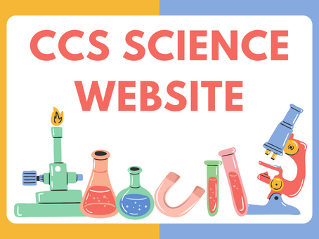New CCS Science Website for Pupils