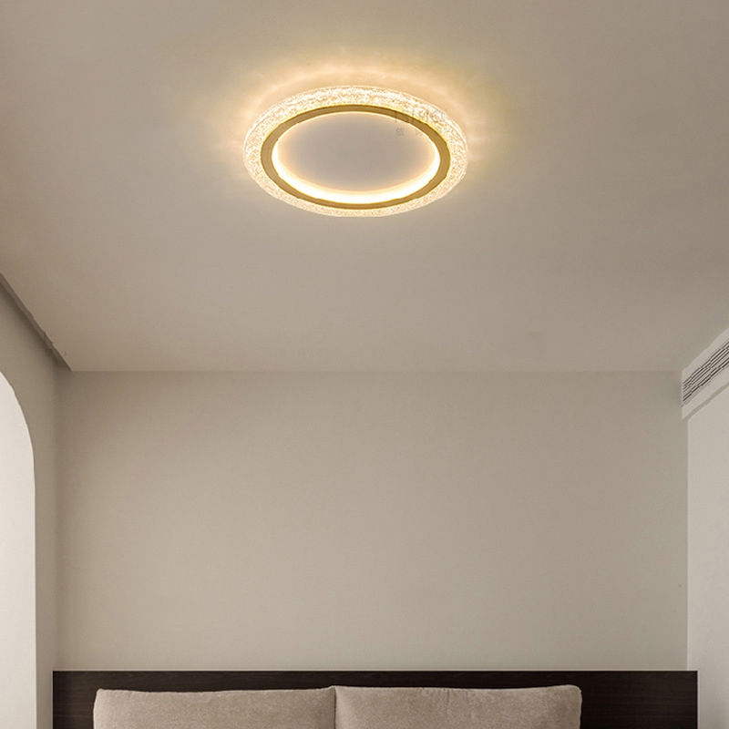 Thumbnail: LED Super Thin Brass & Acrylic Ceiling Light