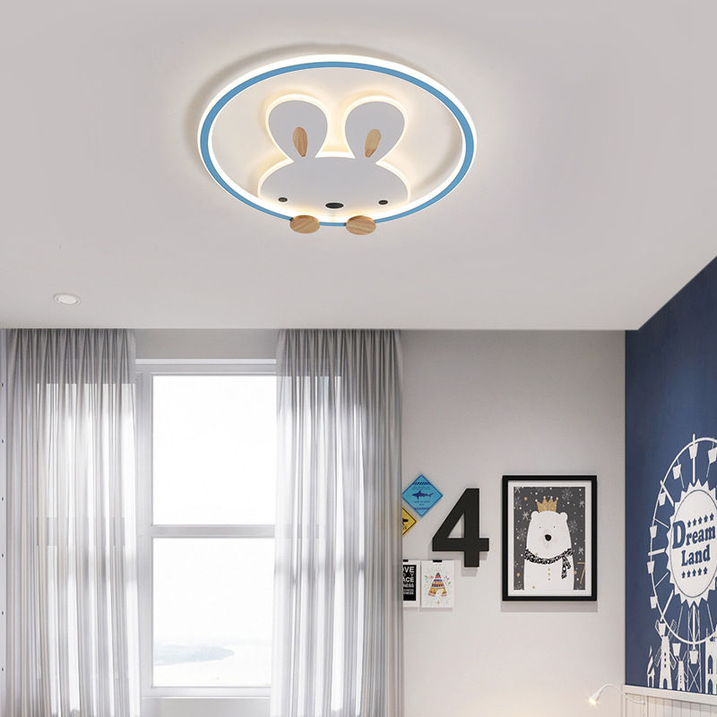 Thumbnail: LED Bunny Design Modern Children Ceiling Light