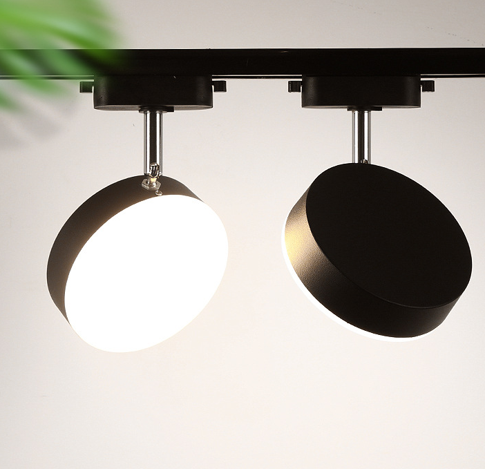 Thumbnail: LED Modern Adjustable Post-modern Cylinder Tracklight