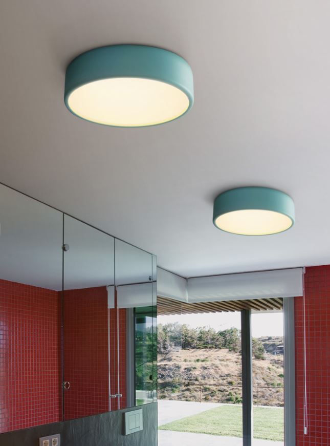 Thumbnail: LED Ceiling Pedant Light with Macaron Colour