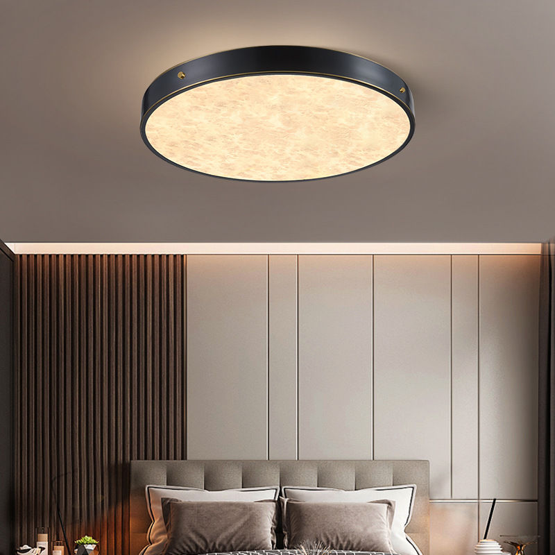 Thumbnail: LED Marble & Brass Modern Simple Ceiling Light