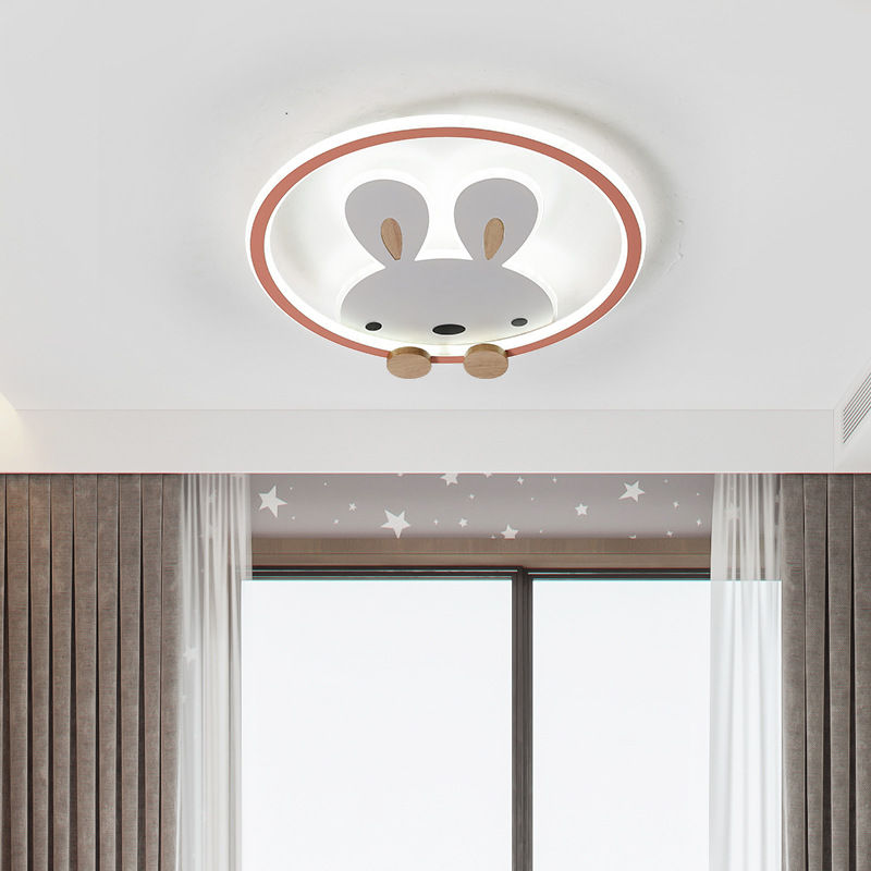 Thumbnail: LED Bunny Design Modern Children Ceiling Light
