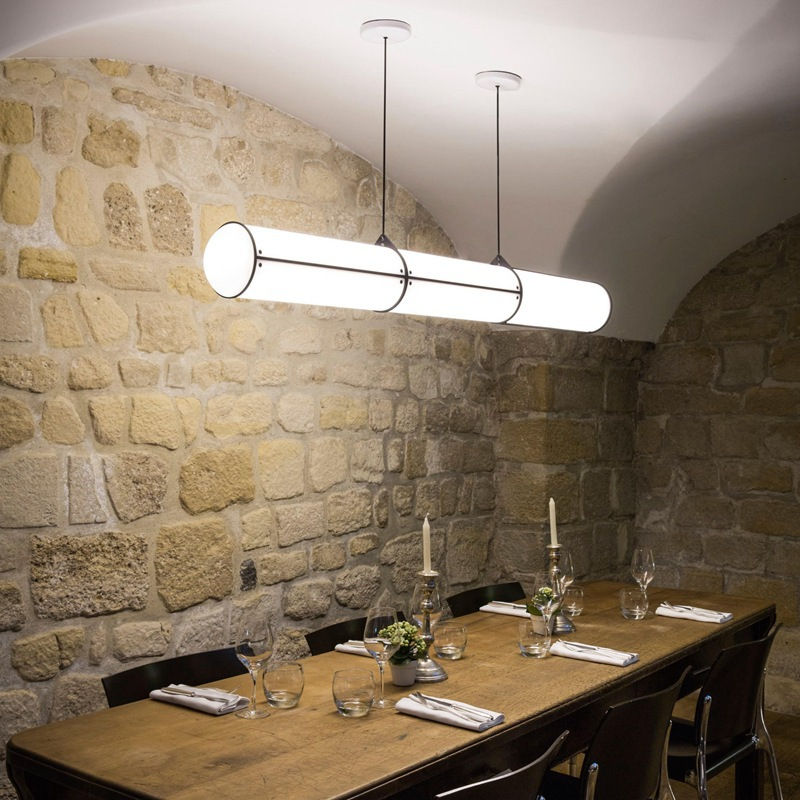 Thumbnail: LED Post-modern Style Cylinder Design Creative Pendant Light