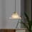 Thumbnail: LED Japanese Style Simple Glass Pendant Light