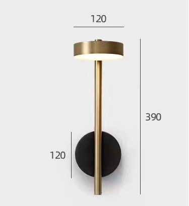 Thumbnail: LED Simple Modern Bedside Decorative Wall Light