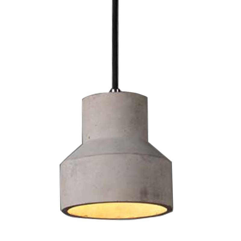 (Stock) North European Style LED Cement Pendant Design D