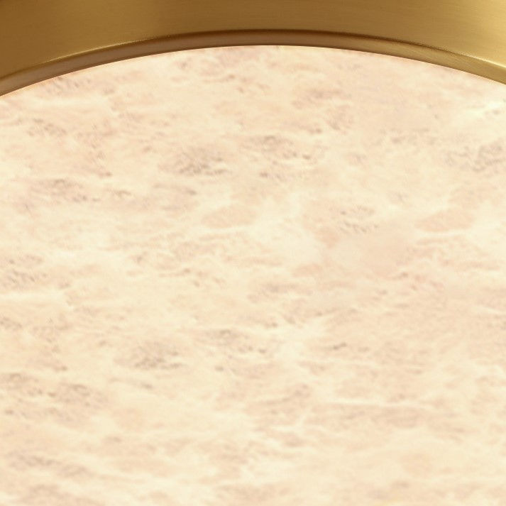 Thumbnail: LED Marble & Brass Modern Simple Ceiling Light