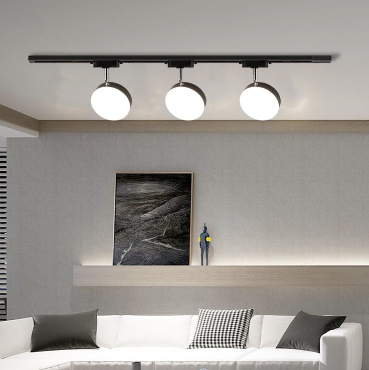 Thumbnail: LED Modern Adjustable Post-modern Cylinder Tracklight
