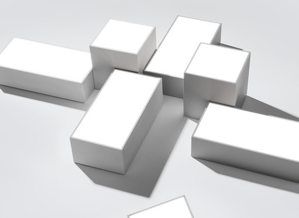 Thumbnail: LED Geometry Cube Ceiling Light