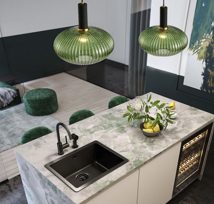 Thumbnail: LED Modern North European Glass Pendant Light