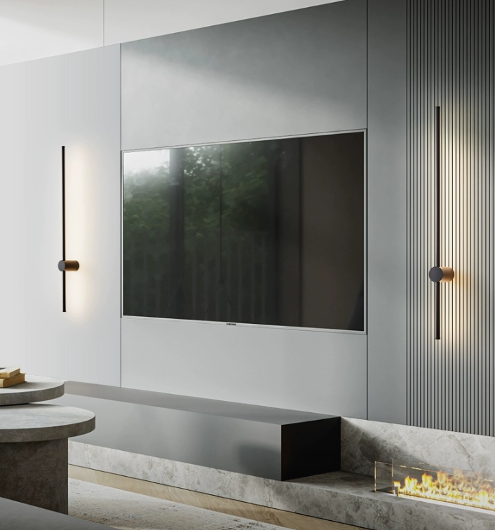 Thumbnail: LED North-European Modern Linear Wall Light