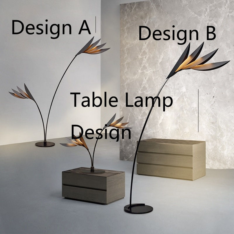 Thumbnail: LED Modern Leaves Design Table/Floor Lamp