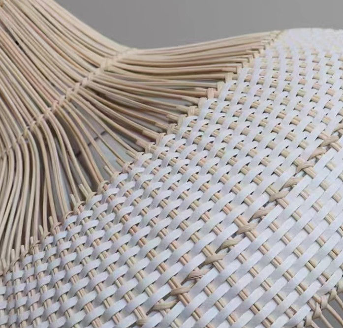 Thumbnail: Handwoven Rattan Onion Pendant Light