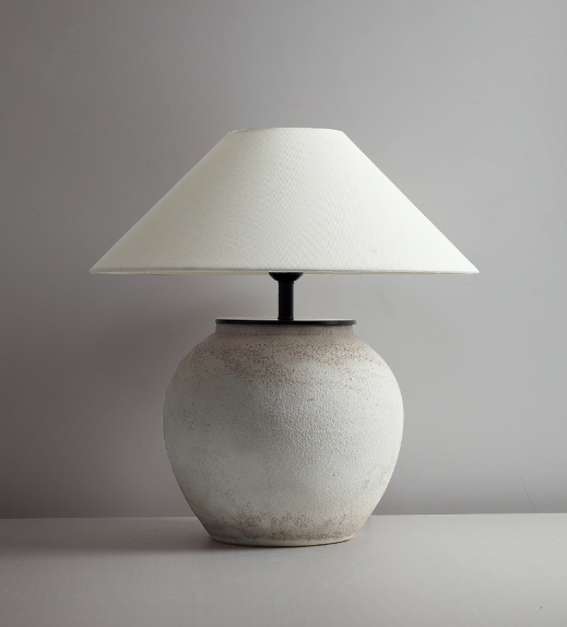 Thumbnail: LED Handmade Ceramic Cloth Table Lamp