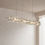 Thumbnail: LED Modern Crystal Glass Bar Shape Pendant Light