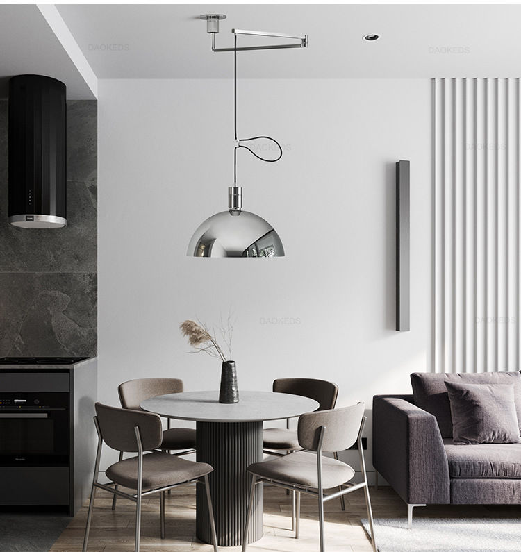 LED Movable Retro Simple Pendant Light