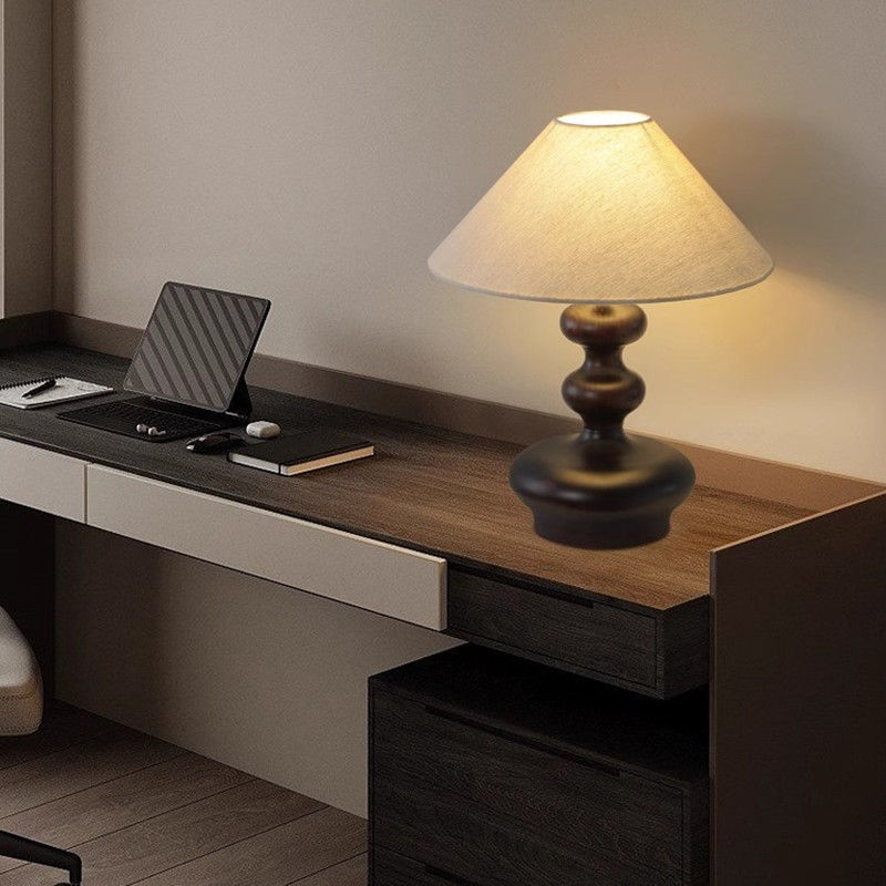 Thumbnail: LED Zen Classic Wood Gourd Table Lamp