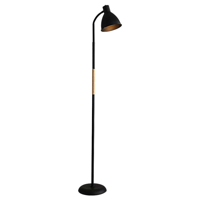 Thumbnail: LED Simple Black White Floor Lamp