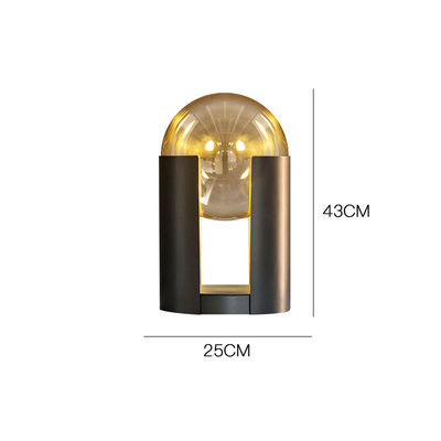 Thumbnail: LED Glass Sphere Modern Decorative Table Lamp
