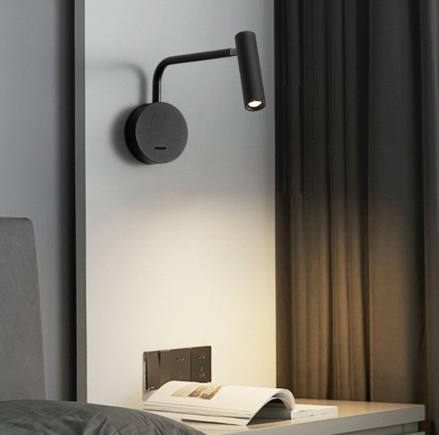 Thumbnail: LED Bedside Mini Reading Wall Light