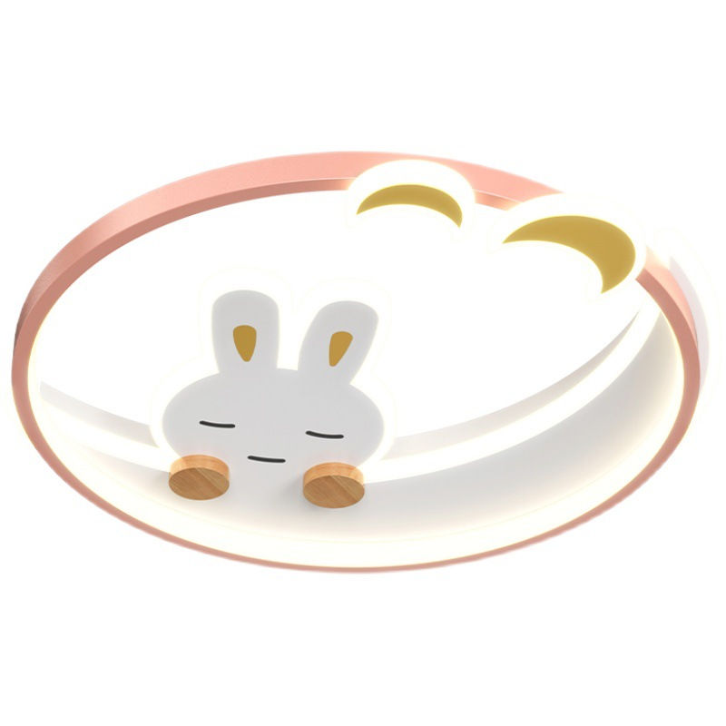 Thumbnail: LED Sleeping Rabbit Design Modern Cute Children Ceiling Light
