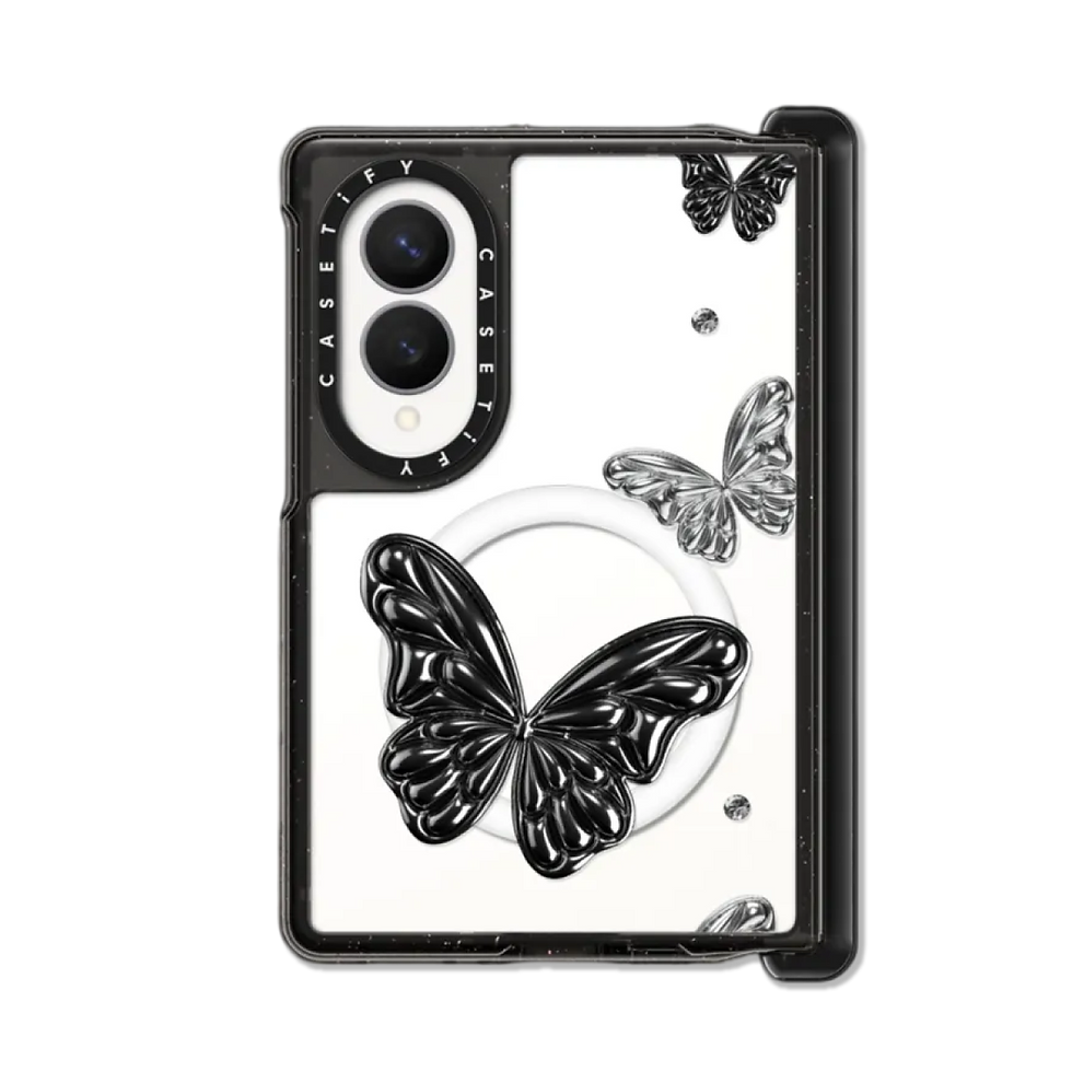 CASETiFY Impact Magnetic Case - Metalic Butterfly