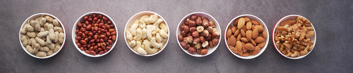 Filling and weighing machines for Nuts, cashews, hazel nuts, almonds, walnuts