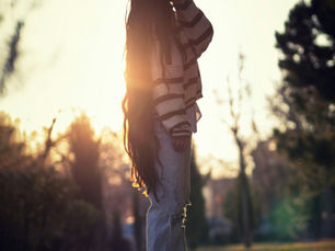 Girl in a park