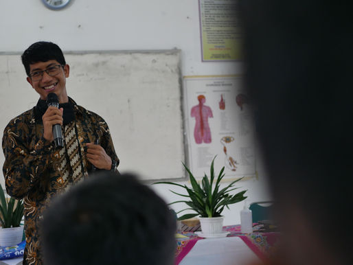Debater at a tournament