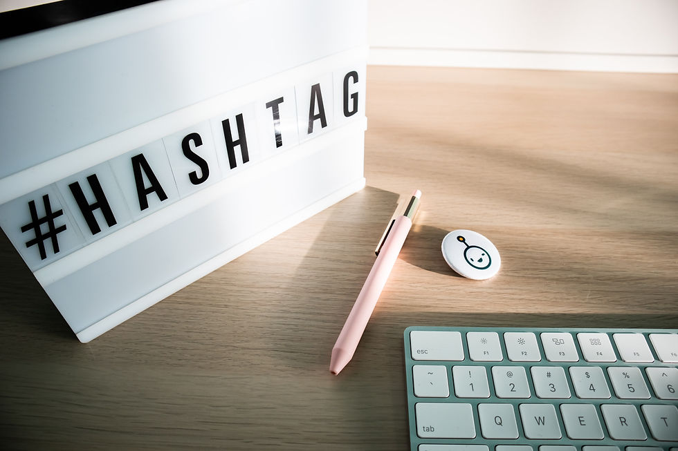 Hashtag sign