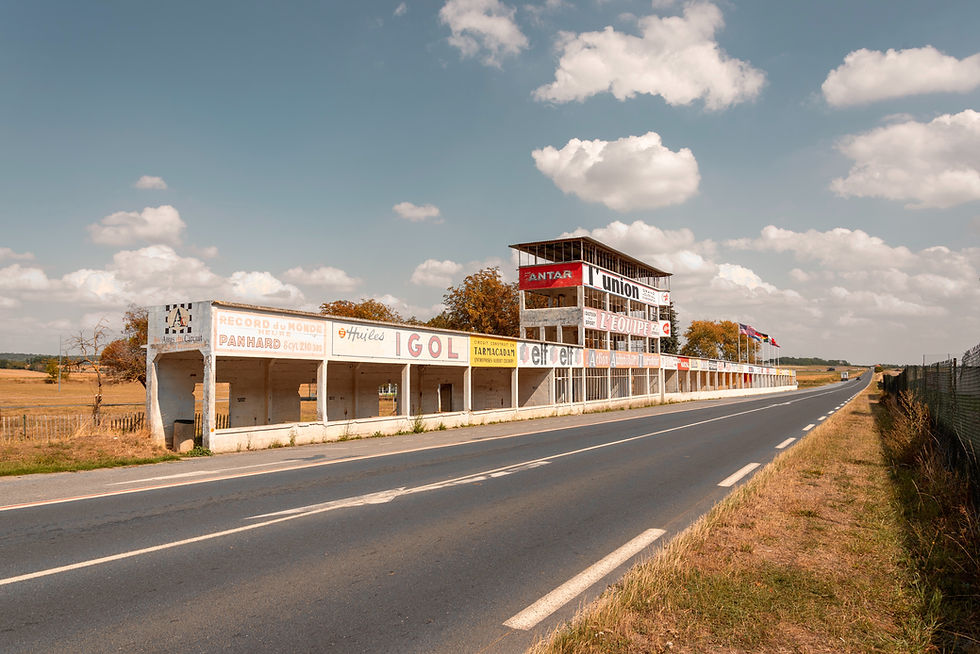 Reims-Gueux pits on the road D27