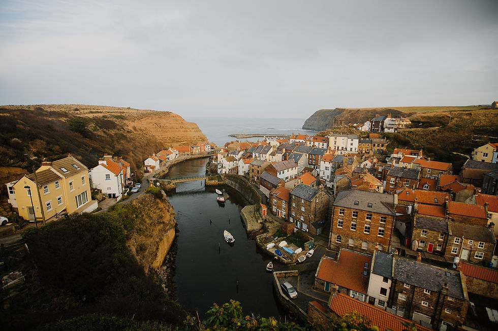 Yorkshire England, sea side, English, British, Britain, GB, Great Britian