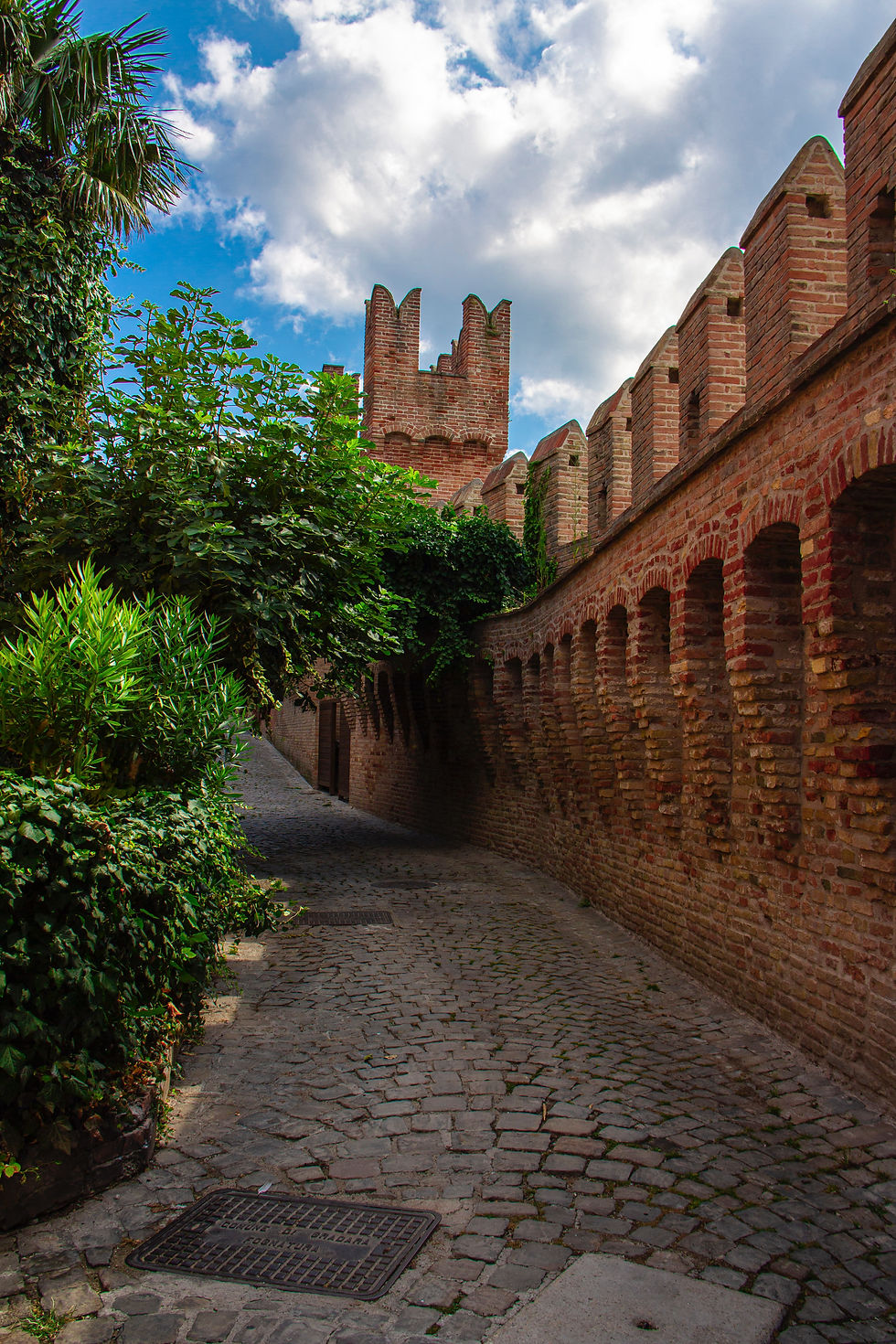 Particolare del Castello di Gradara