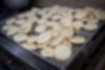 Arepas con queso asadas